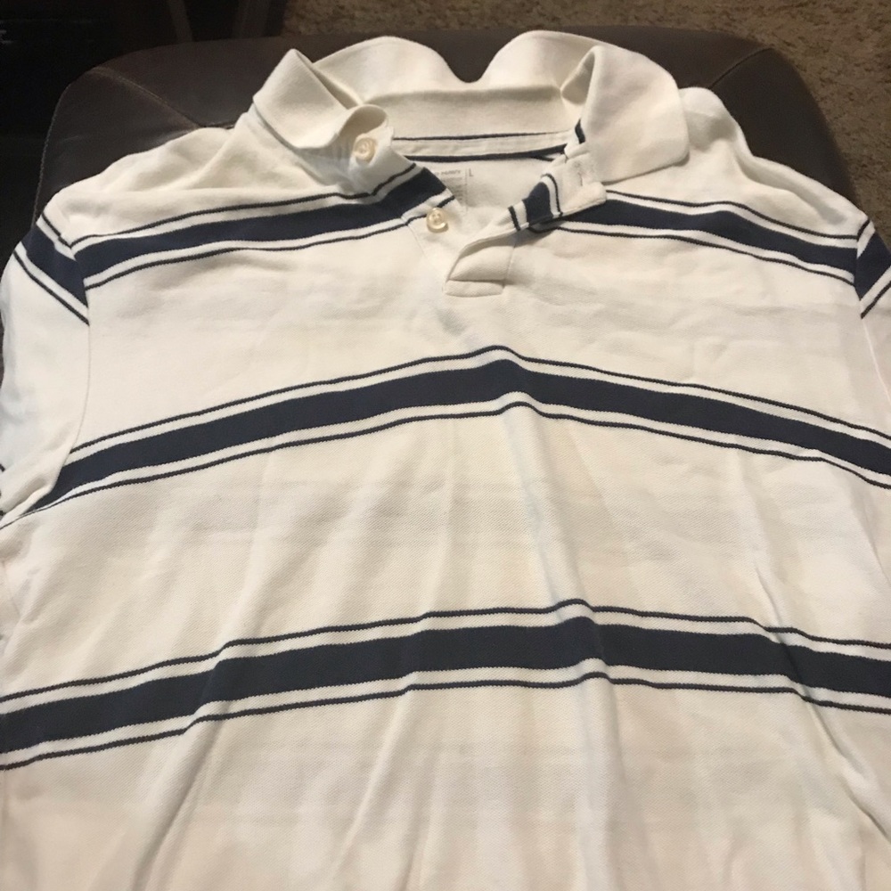 Basic striped polo